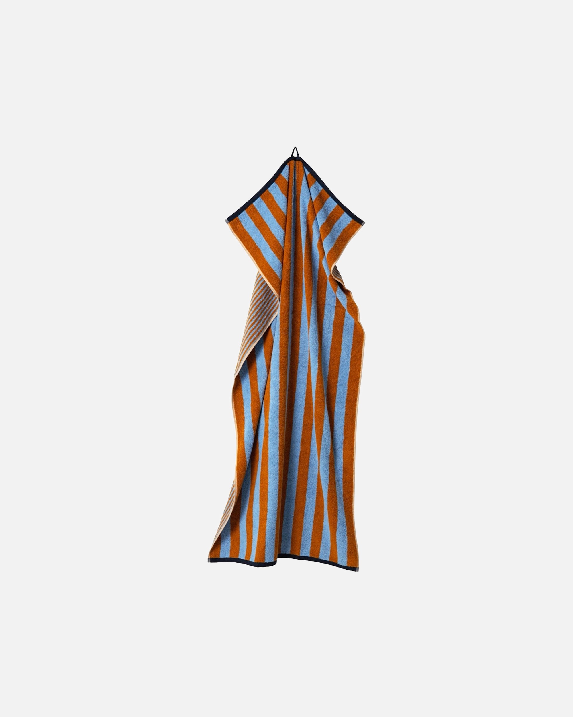 Handtuch für Unisex Herzbach Home Default Brand Line Handtuch Good Vibes 2er Set Brown/Blue