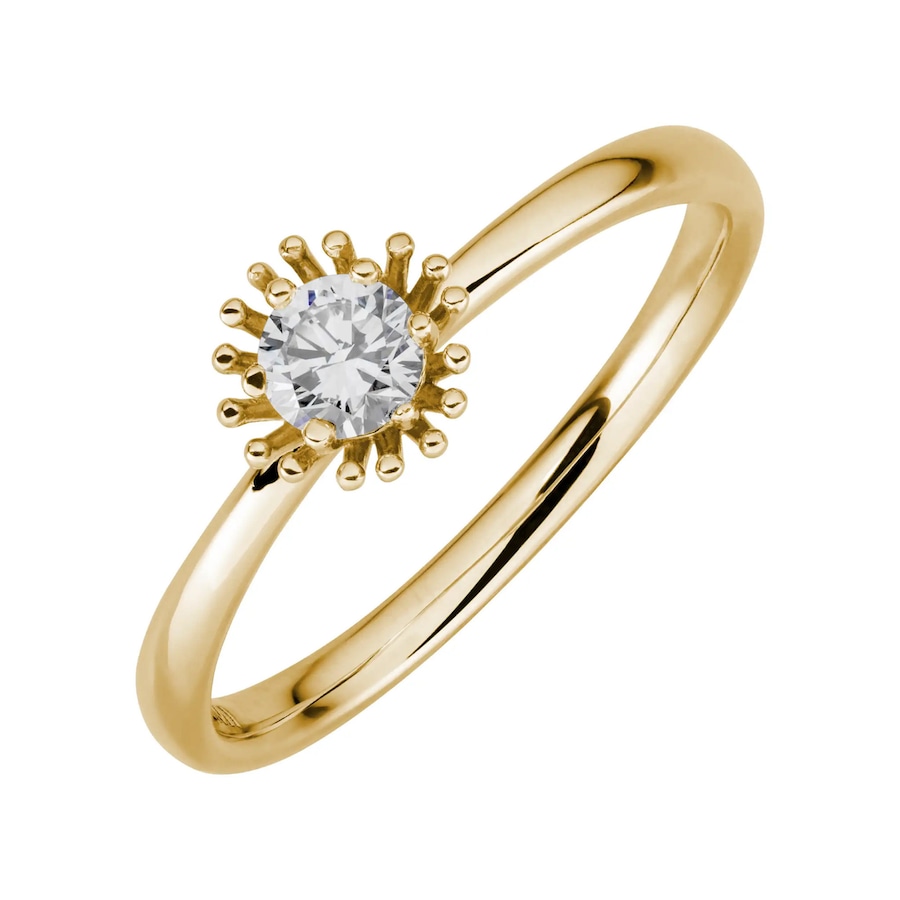 Lyomi Ring 585/- Gold Diamant Lab Grown weiß 0,25ct. 060 (19,1) Damen