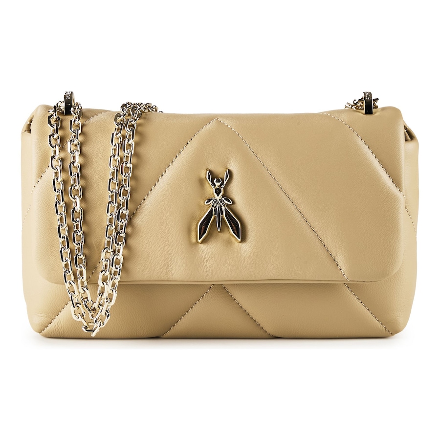 Patrizia Pepe Fly Padded Umhängetasche sand beige Grau Damen