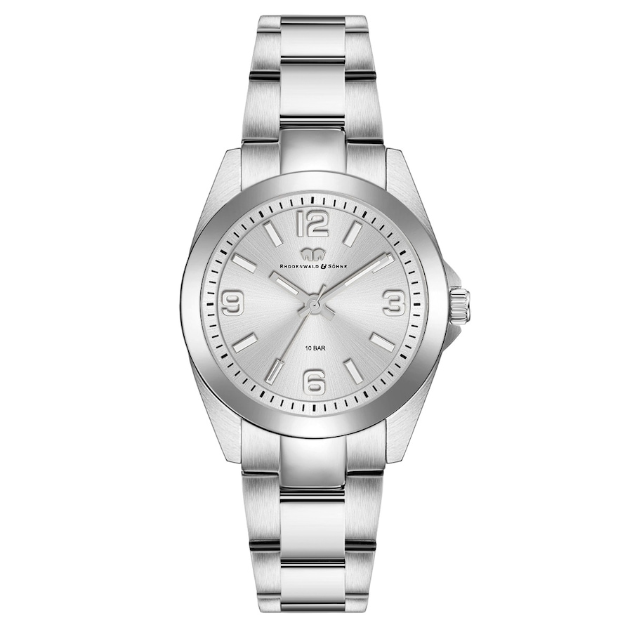 Rhodenwald & Söhne Quarzuhr Majestia in Silber Edelstahl Damen