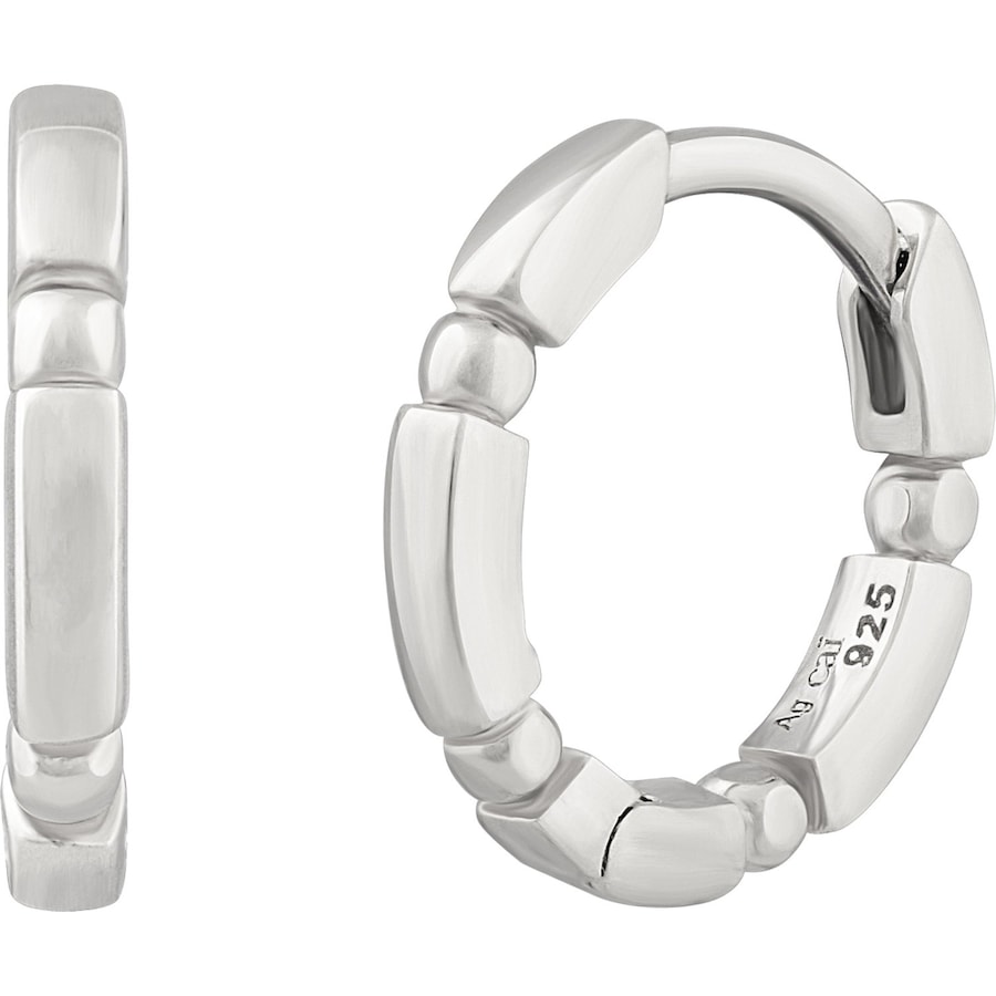 caï Creolen 925er Silber One Size Damen
