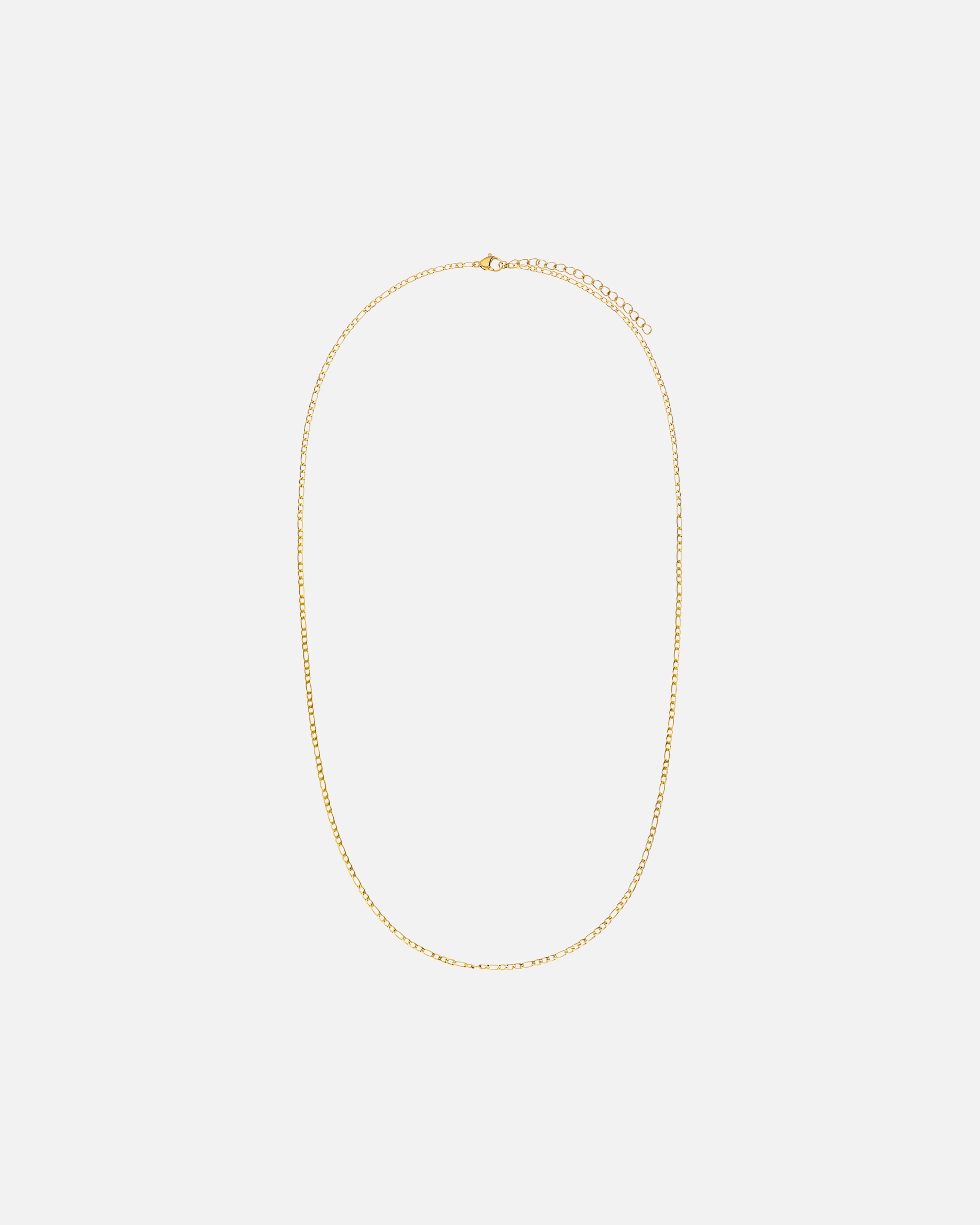 Halskette für Unisex Lucardi Halskette - Stahl Gold - 55.0