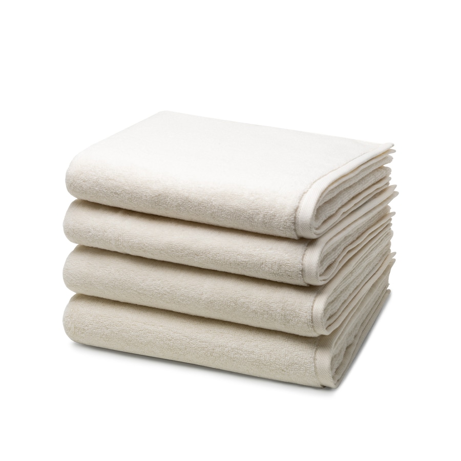 ROSS Sensual Skin 4er Set Handtuch Champagner Weiss