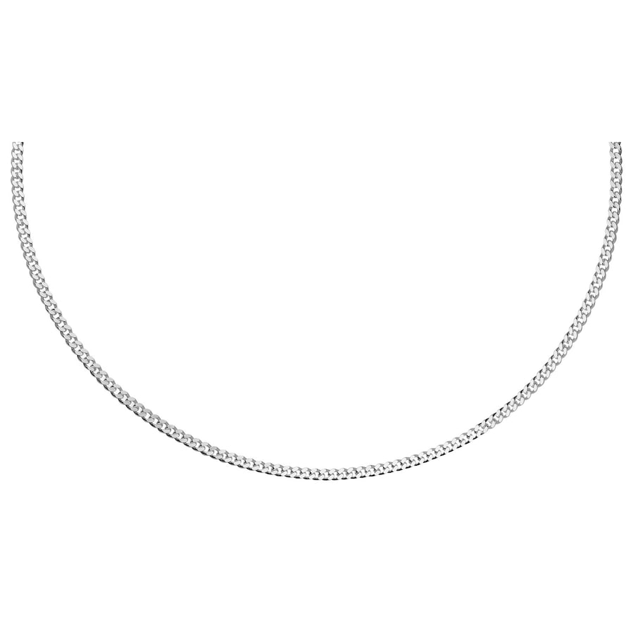 Lucardi Halskette 925 Silber - silbern 70.0mm Damen
