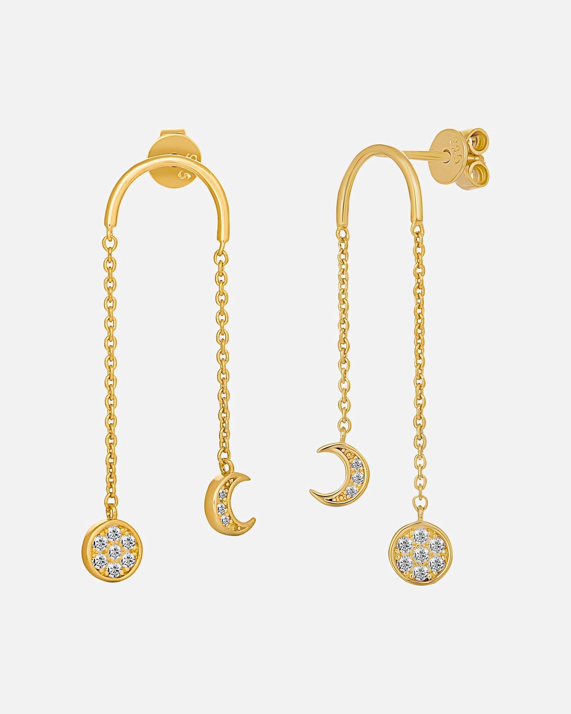 Ohrringe für Weiblich caï Ohrhänger 925er Silber One Size