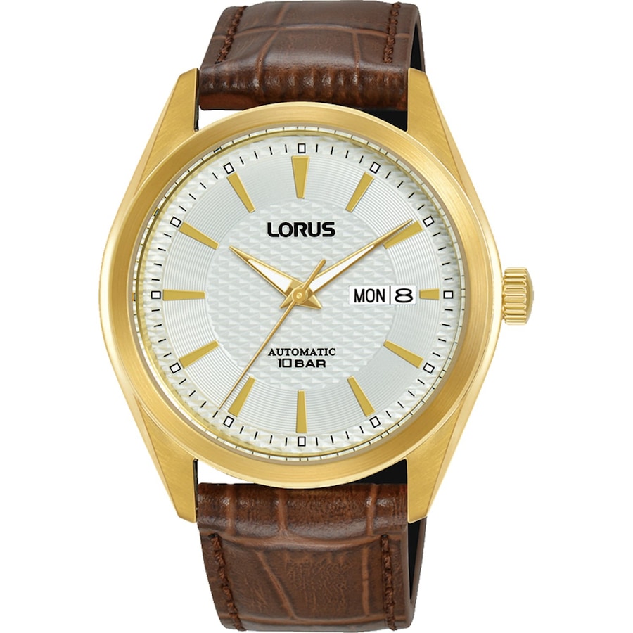 Lorus Herrenuhr Edelstahl weiß Herren