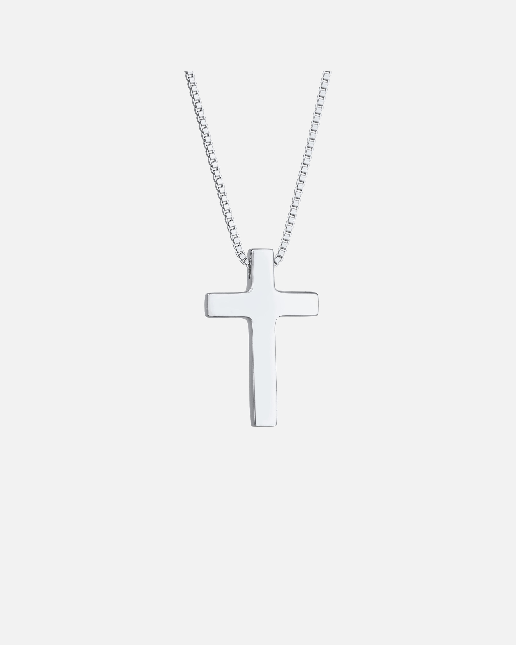 Halskette für Unisex Elli PREMIUM Kreuz Religion Basic Unisex 925 Silber silberfarben