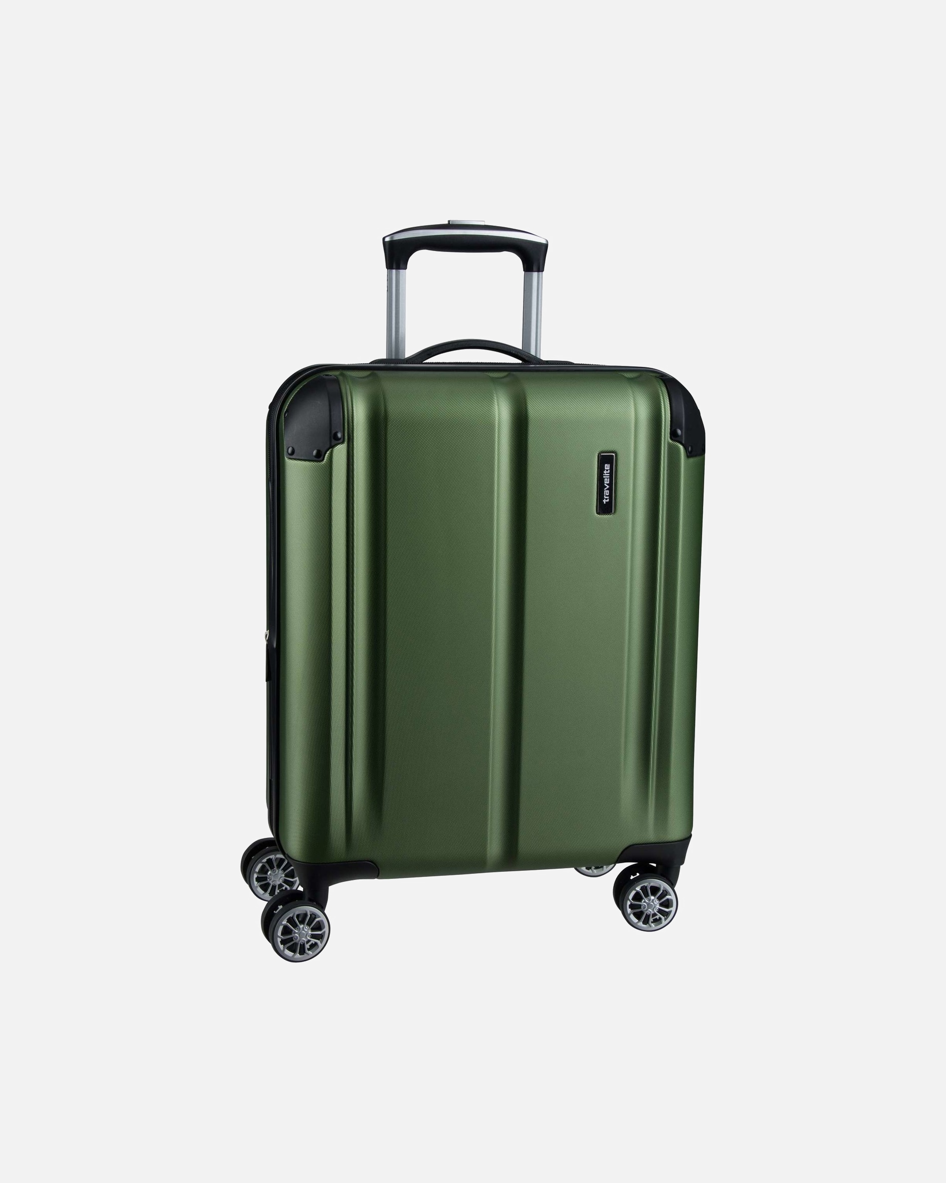 Trolley für Unisex Travelite Trolley City 4-Rad Trolley S erw. Grün
