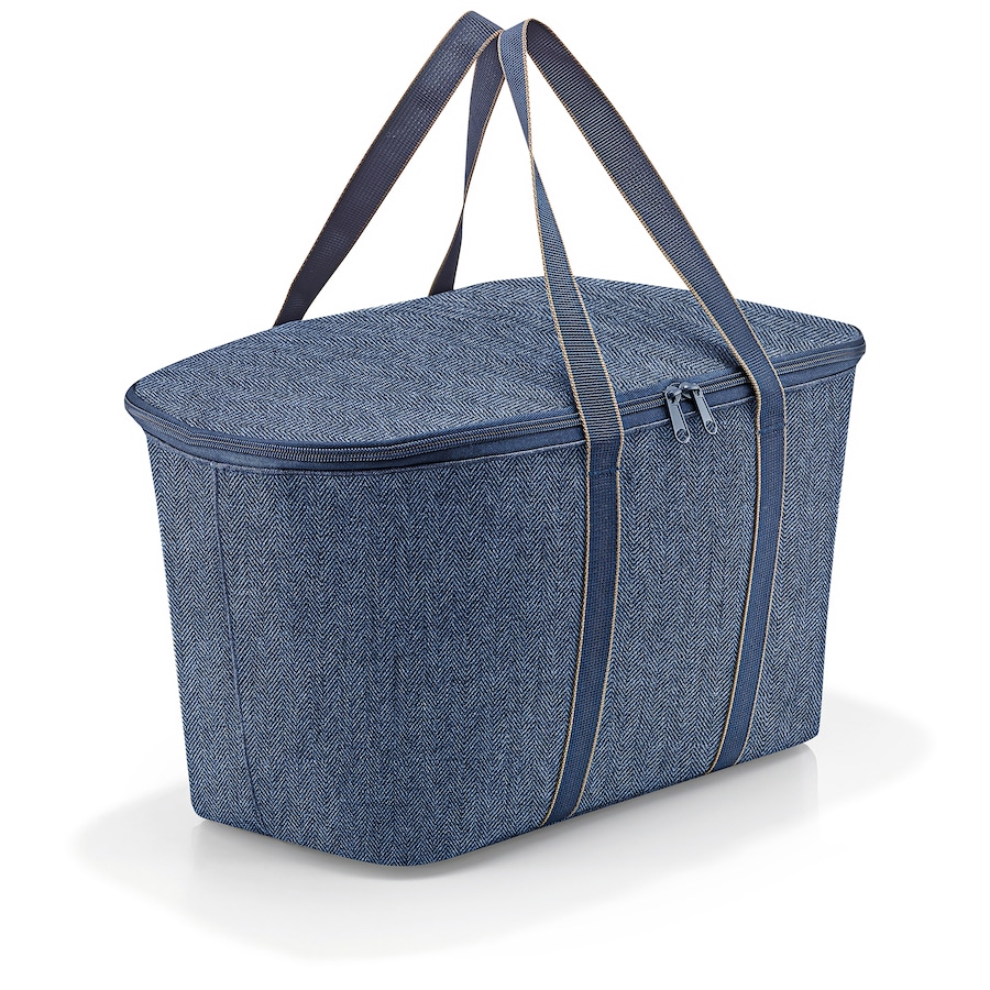 Reisenthel Kühltasche Coolerbag Heringbone Dark Blue Schwarz Damen