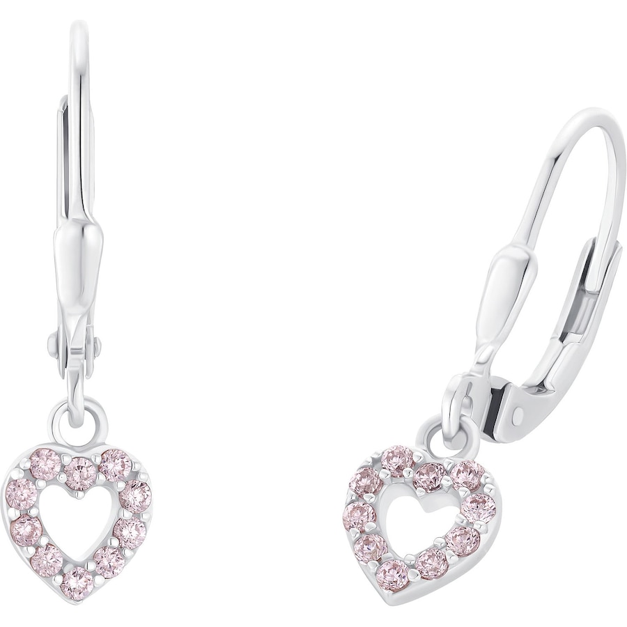 Prinzessin Lillifee Ohrhänger 925er Silber rosa Damen