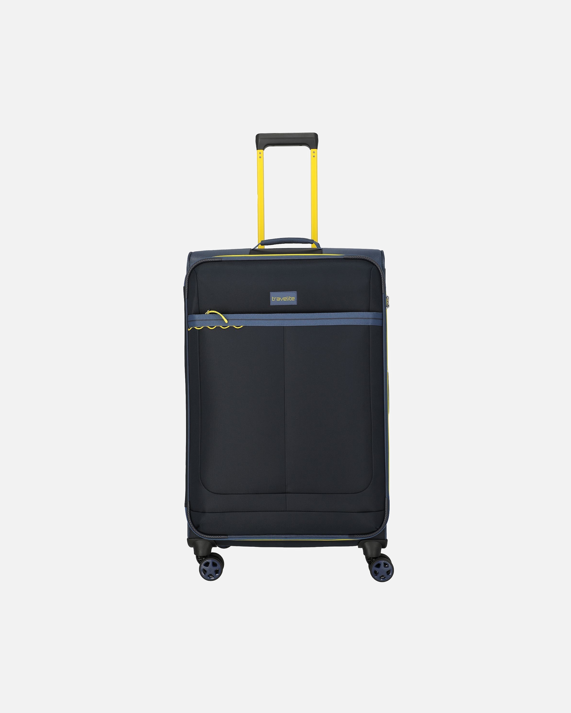 Trolley für Männlich Travelite Color Craze 4 Rollen Trolley L 77 cm blau