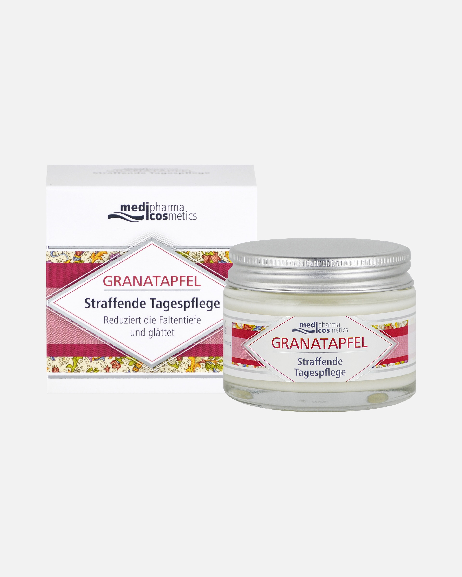 Sonnencreme Gesicht für Unisex medipharma Cosmetics Granatapfel straffende Tagespflege 50 ml