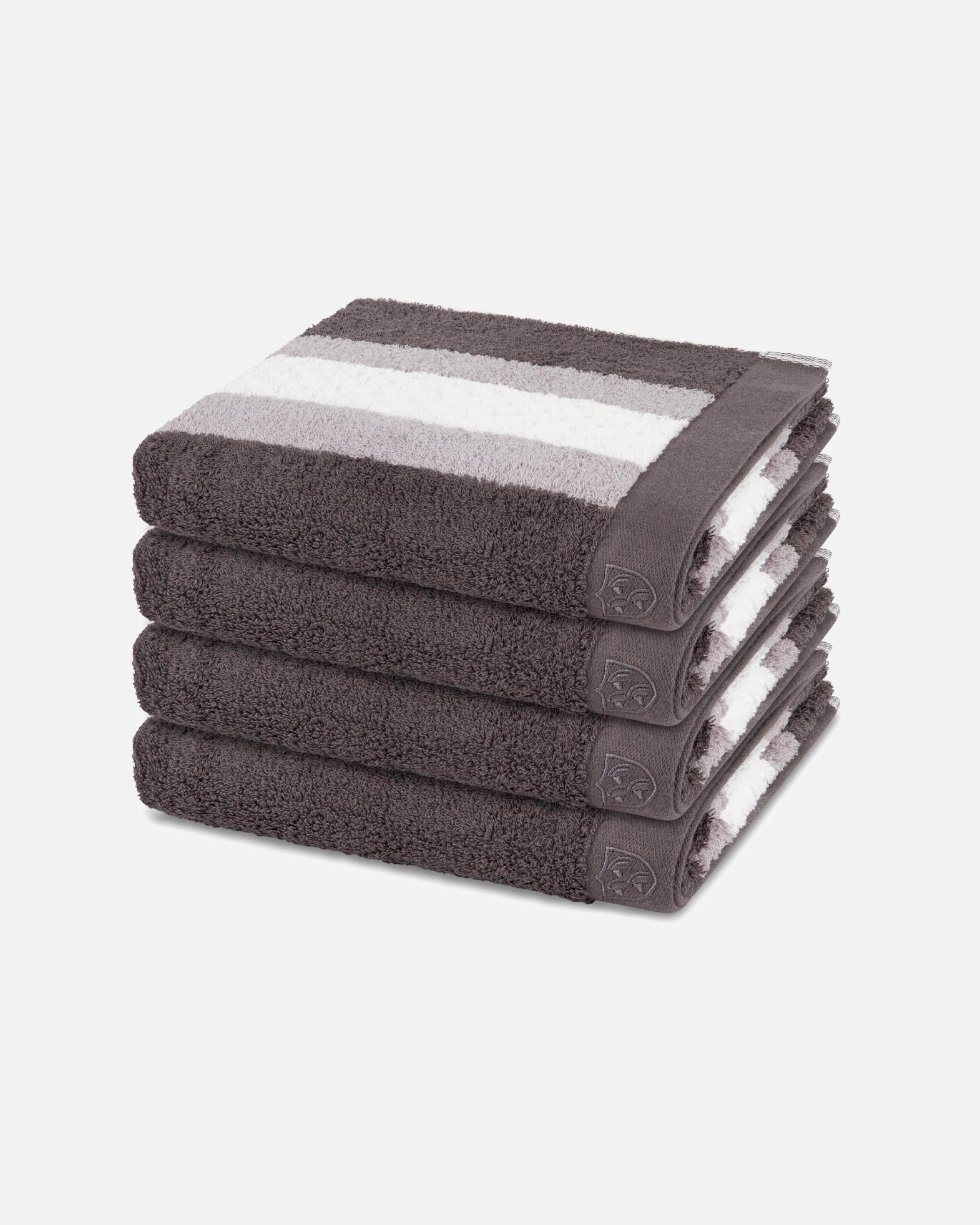 Handtuch für Unisex ROSS Handtuch-Set Harmony (4er Set) Graphit