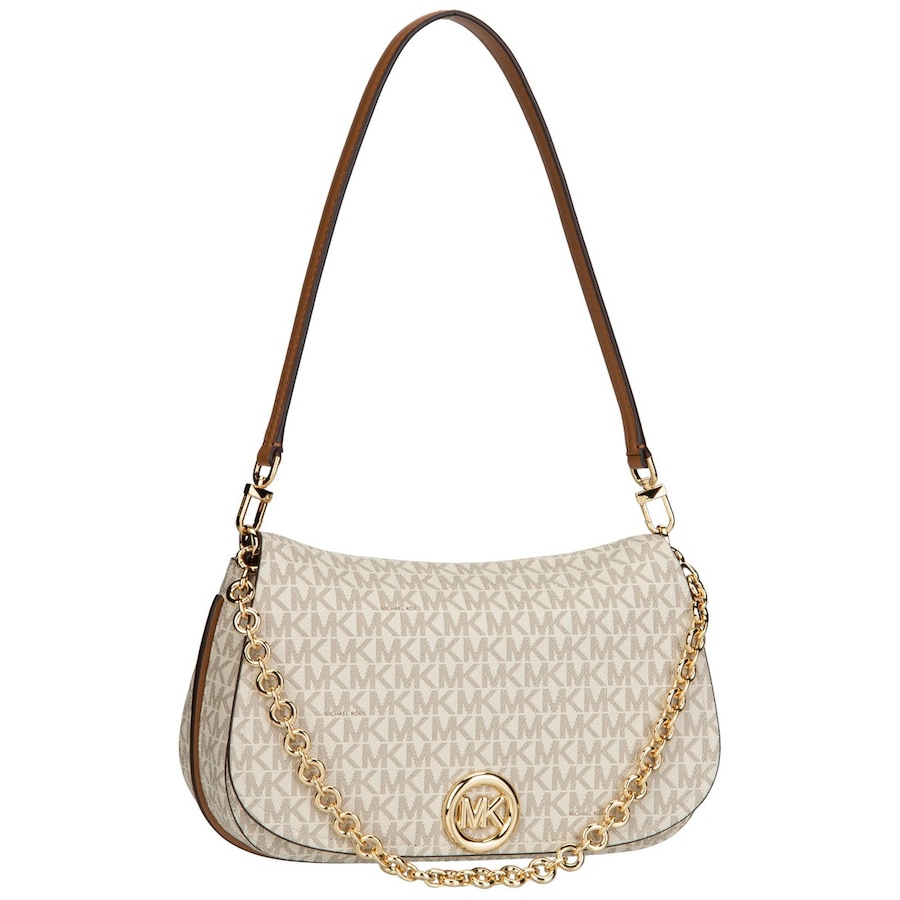 Michael Kors Handtasche Nolita MD Chain Conv Vanilla/Acorn Nude Damen