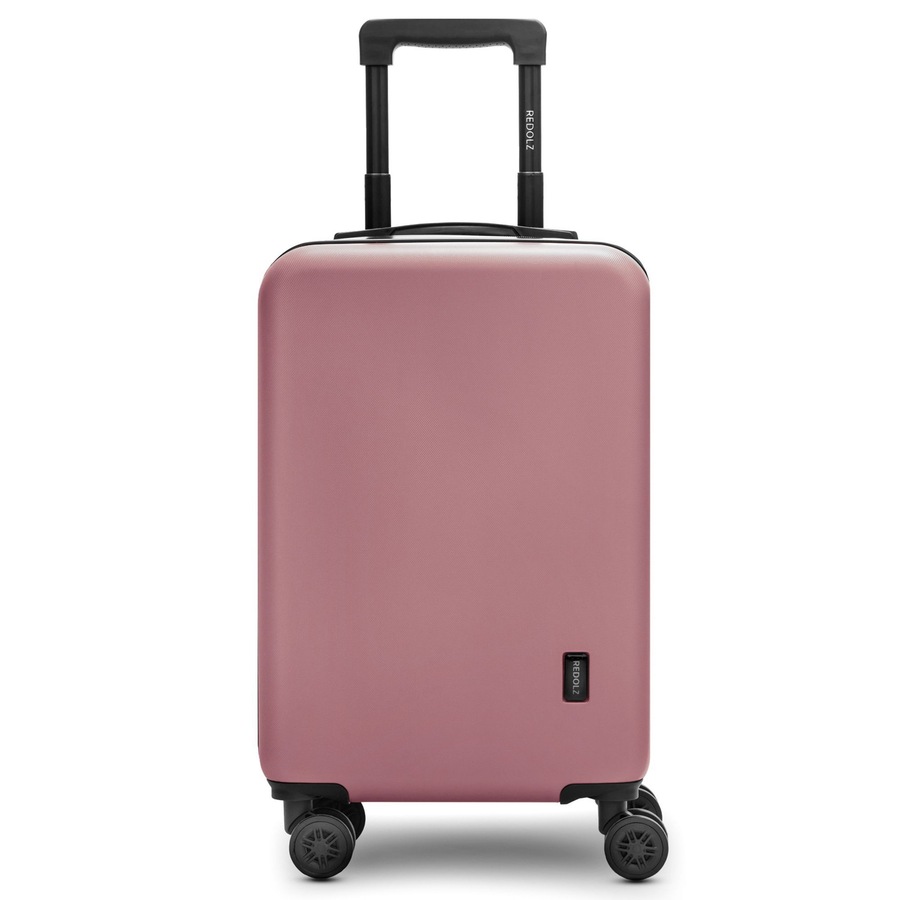 Redolz Essentials 09 CABIN 4 Rollen Kabinentrolley 55 cm rose Silber Herren