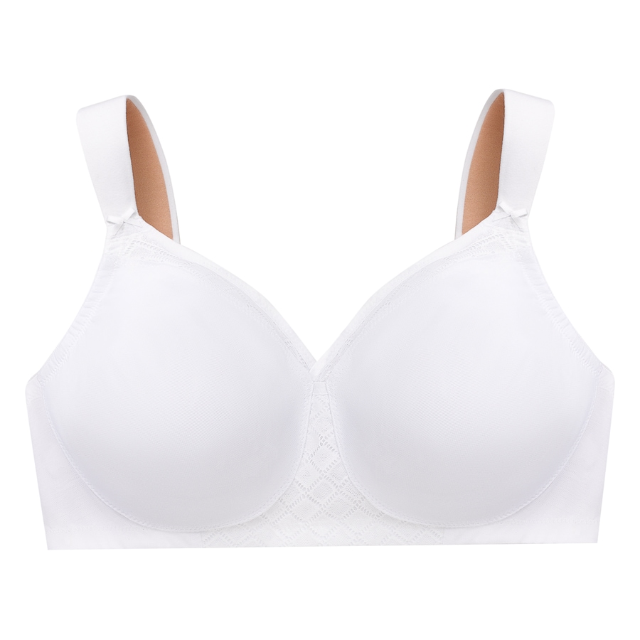 GLAMORISE Nahtlos stützender MagicLift-T-Shirt-BH - Weiß 85E Damen