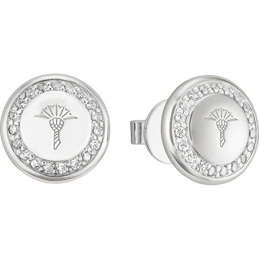 JOOP! Ohrstecker 925er Silber silber Weiss Damen