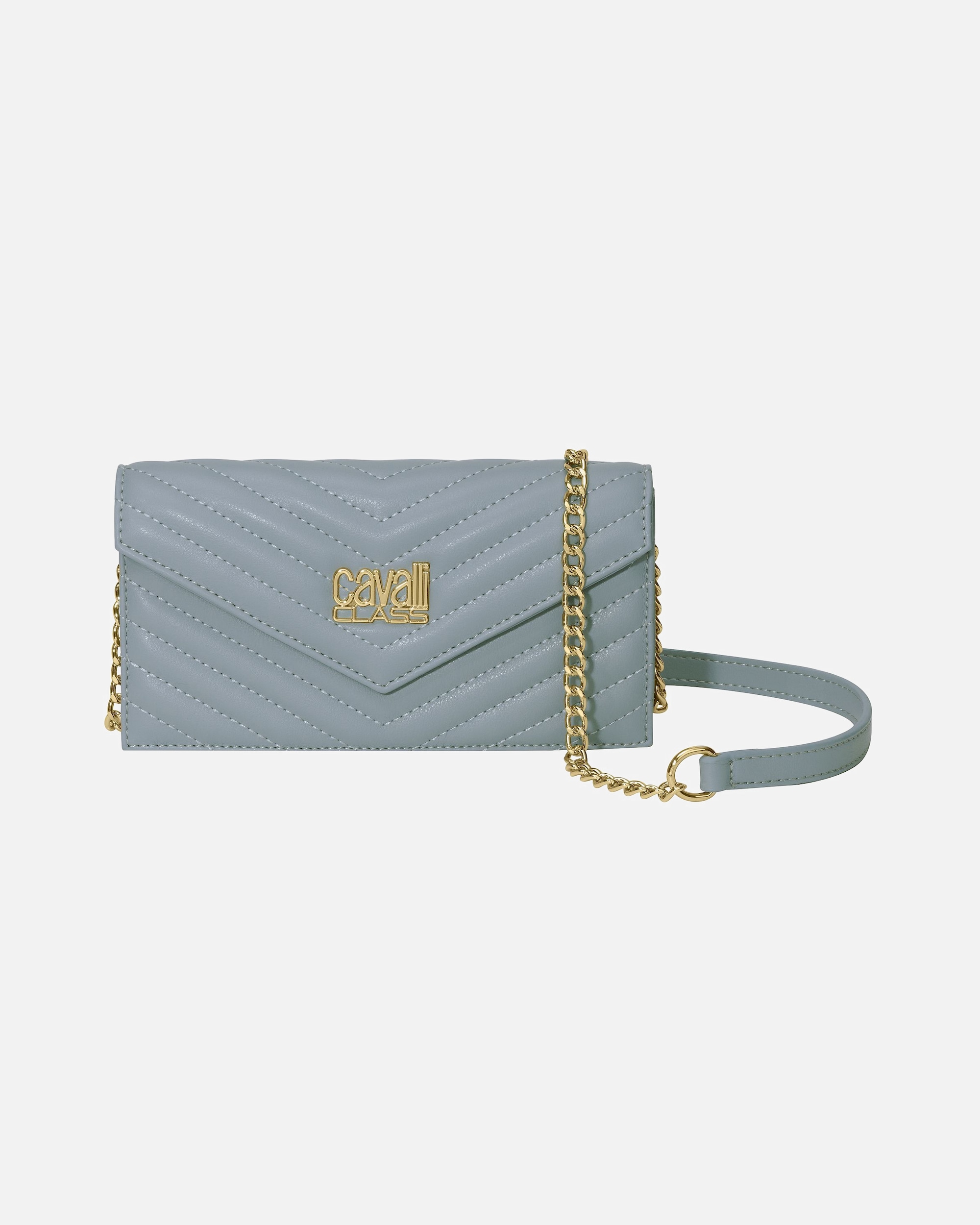 Clutch für Weiblich Cavalli Class Default Brand Line Valeria Clutch lichen blue