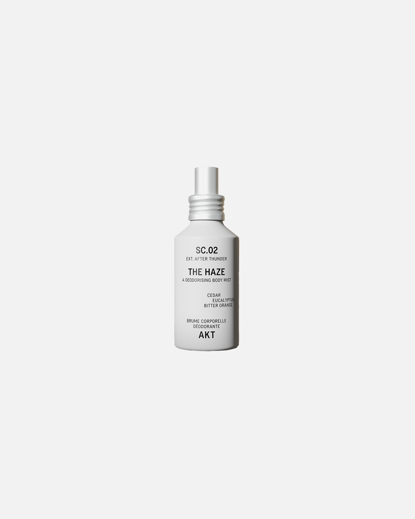 Bodyspray für Unisex AKT London Default Brand Line The Fragrance Haze Body Deodorising Mist SC.02 AFTER THUNDER