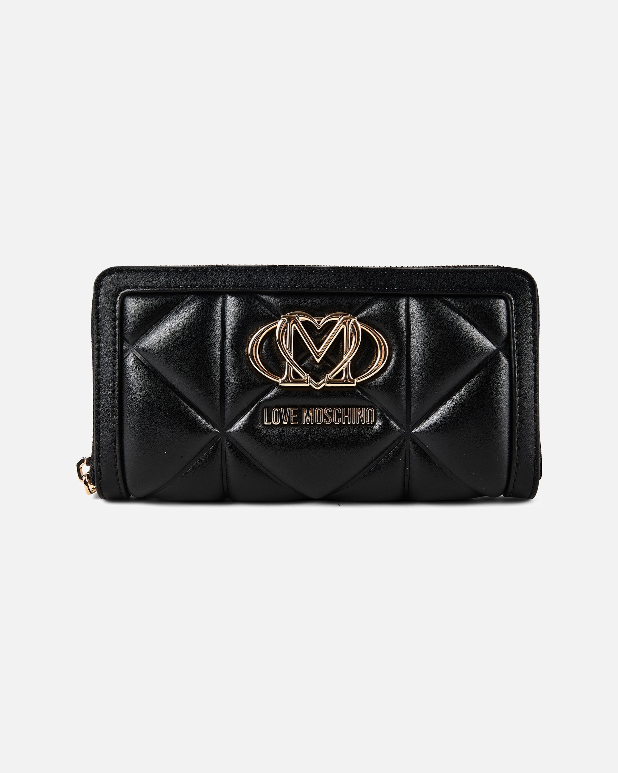 Portemonnaie für Weiblich Love Moschino Damengeldbörse nero