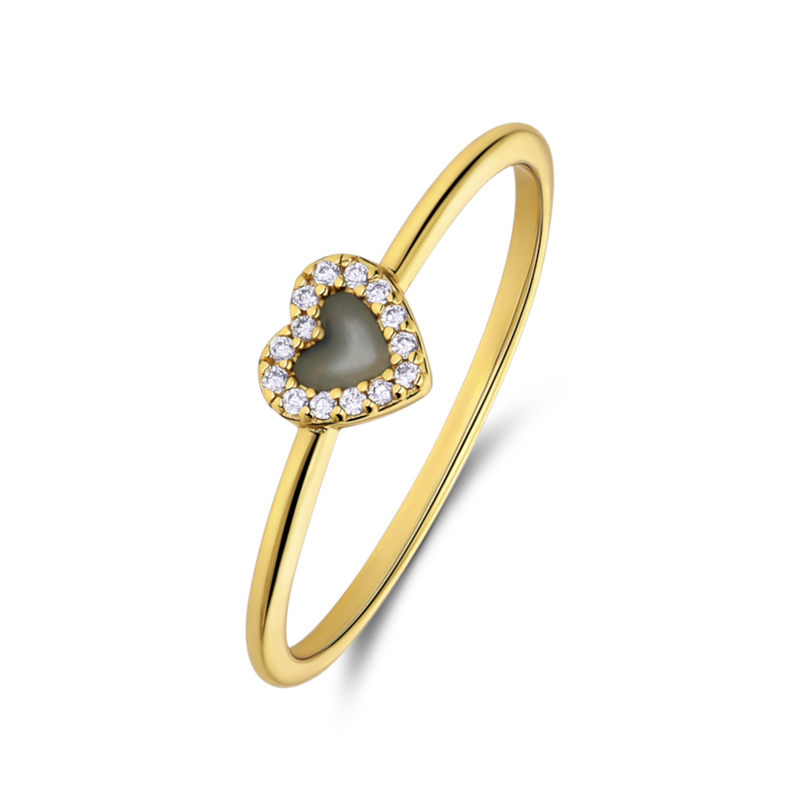 Lucardi Ringe 925 Silber - Edelstein Türkis 47mm Damen