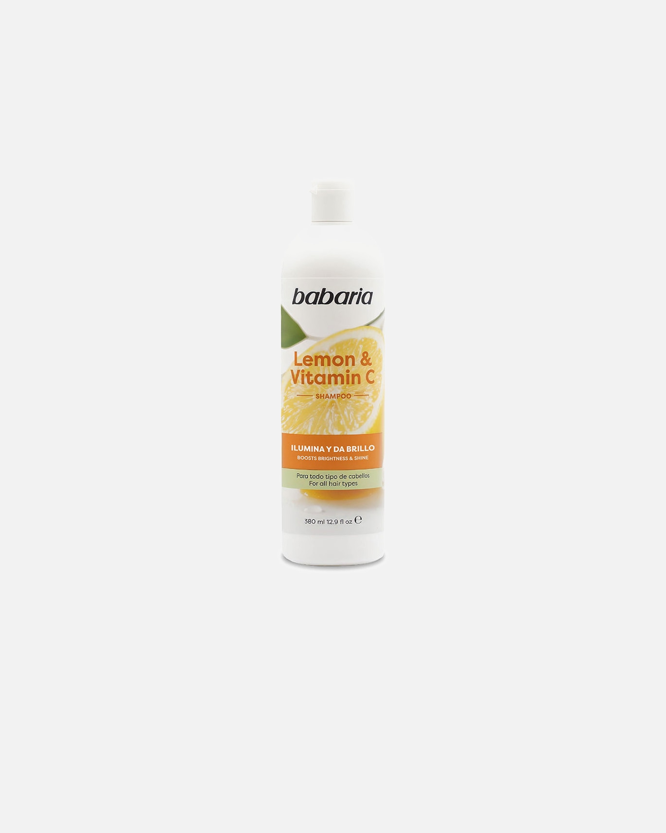 Shampoo für Unisex Babaria Zitronen- und Vitamin-C-Shampoo für mehr Glanz und Aufhellung 380 ml