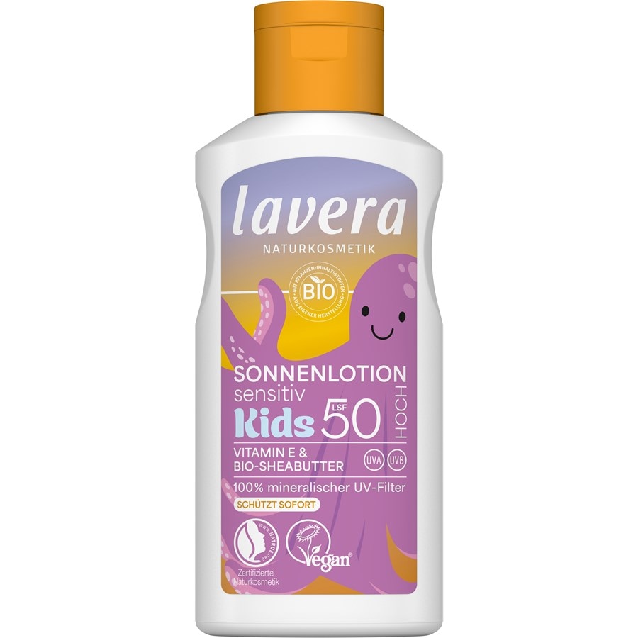 lavera Sonnenlotion Sensitiv Kids LSF 50 100 ml