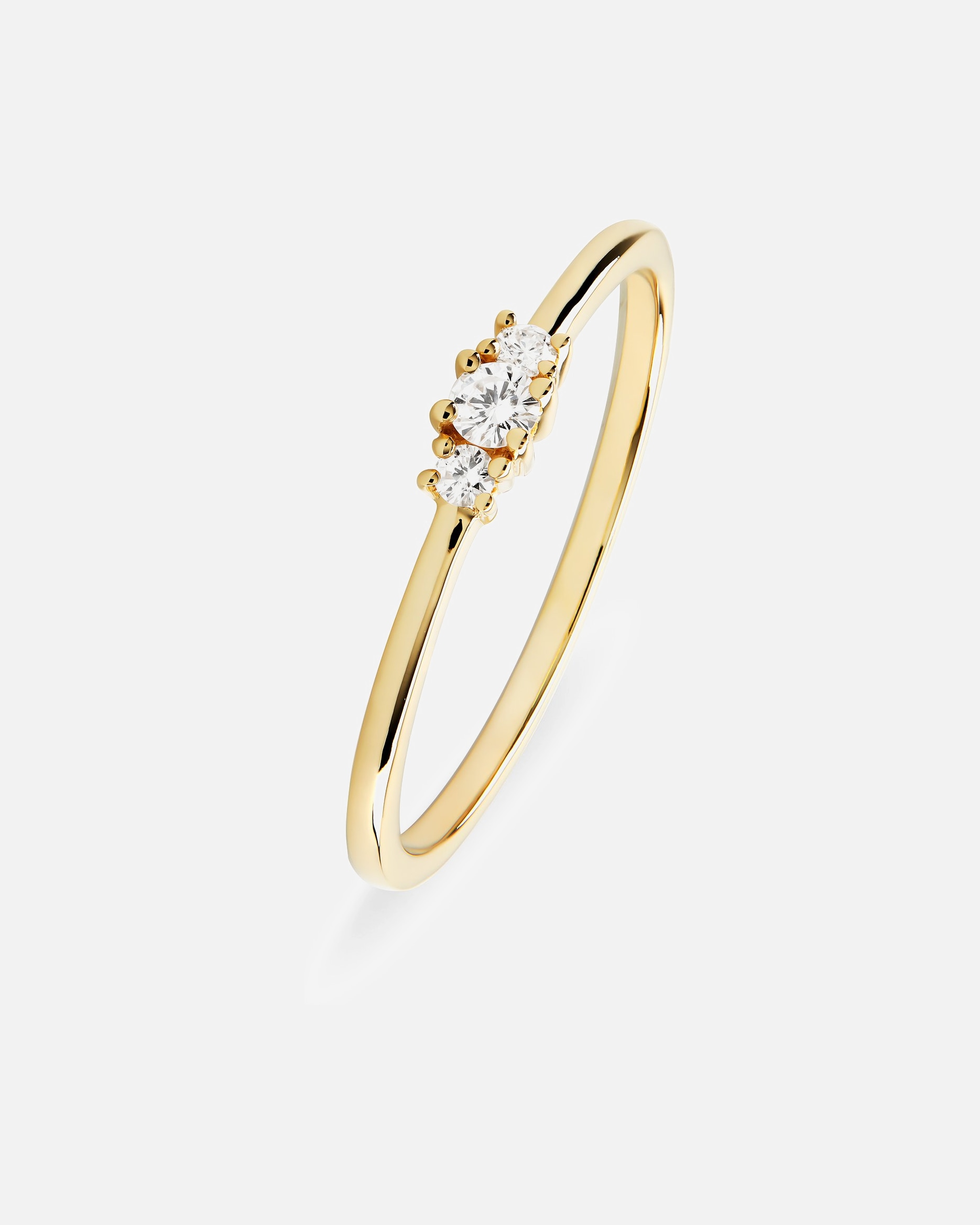 Ring für Weiblich CHRIST Damenring 375er Gelbgold 50