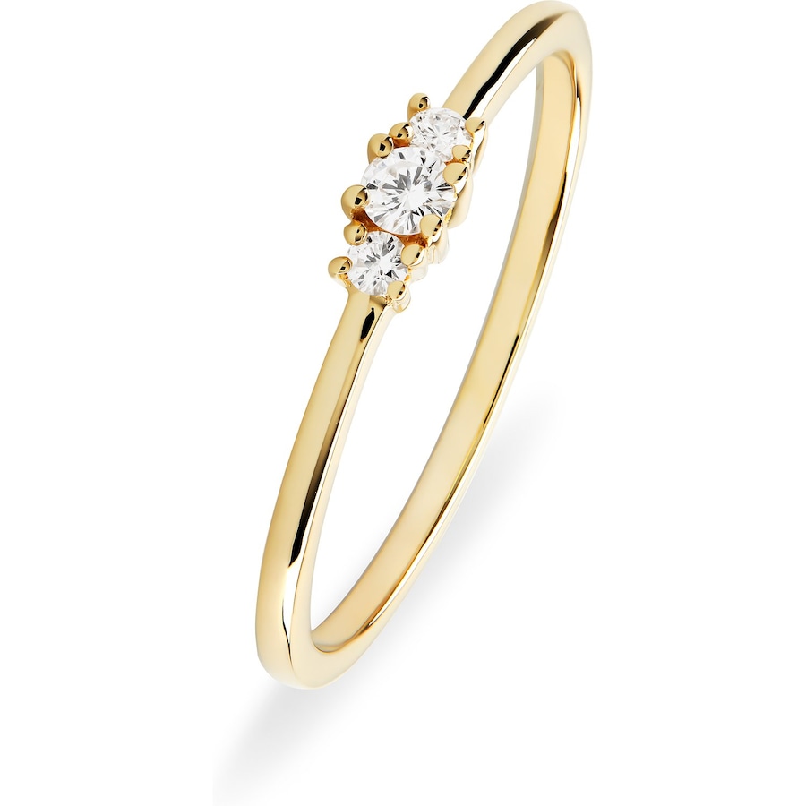 CHRIST Damenring 375er Gelbgold 50 Damen