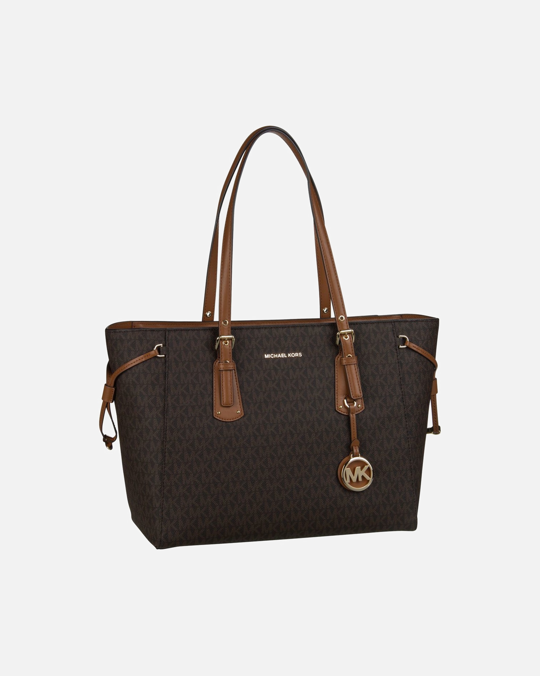 Shopper für Weiblich Michael Kors Default Brand Line Shopper Voyager Medium MF TZ Tote MK Signature Brown