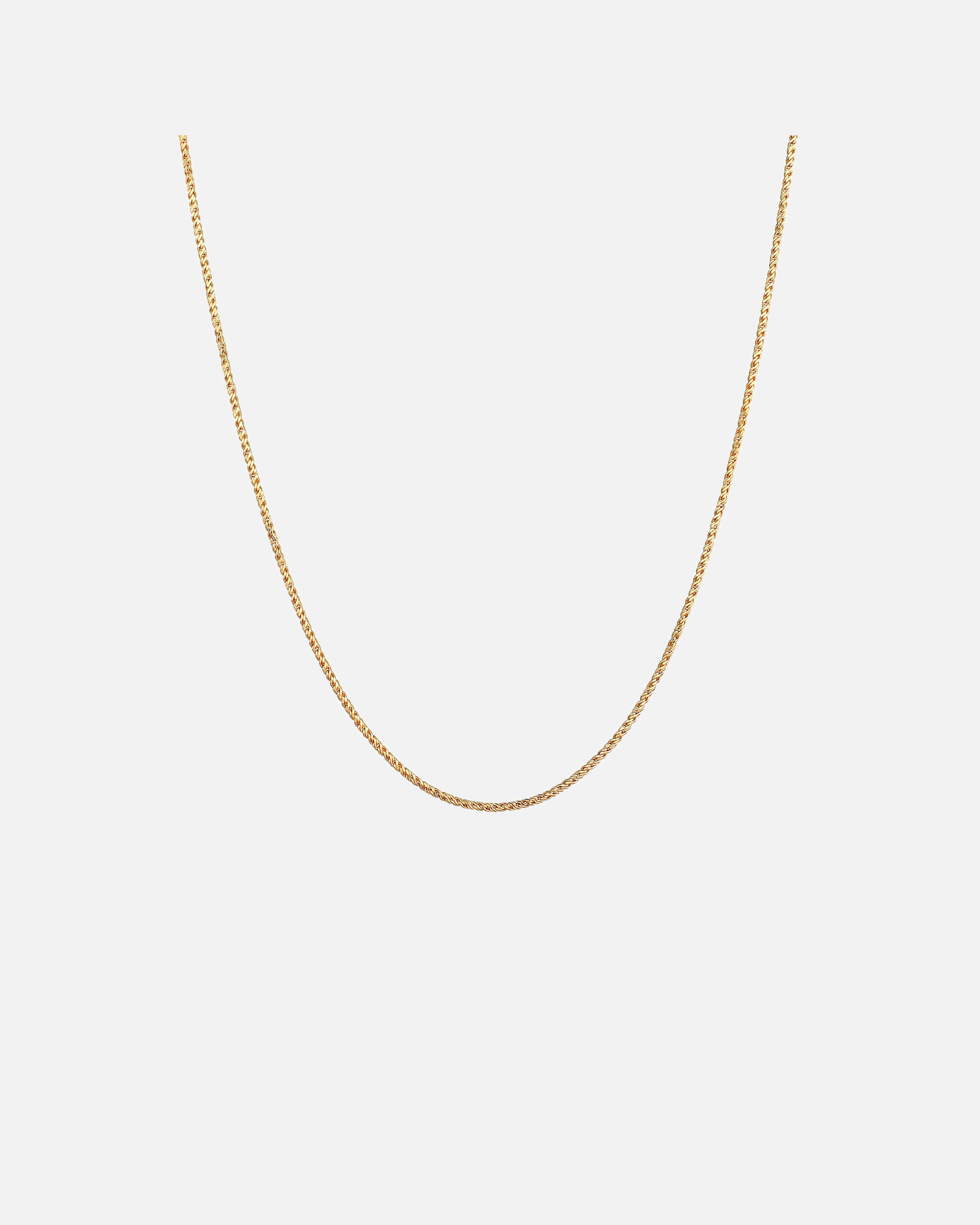 Halskette für Männlich KUZZOI Herren Basic Kordelkette Gedreht Fein 925 Silber 45