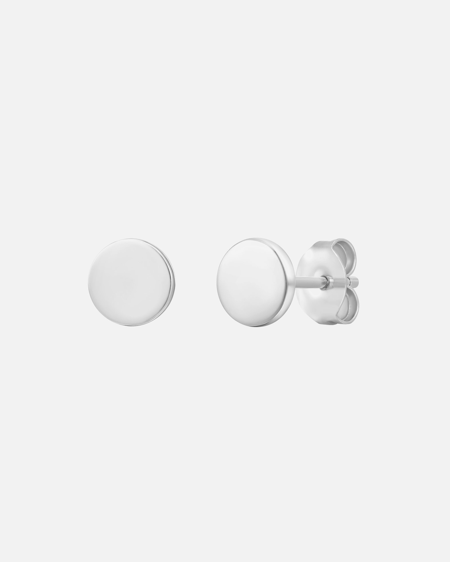 Ohrringe für Weiblich Rafaela Donata Ohrstecker aus Sterling Silber in Silber 6,1 mm