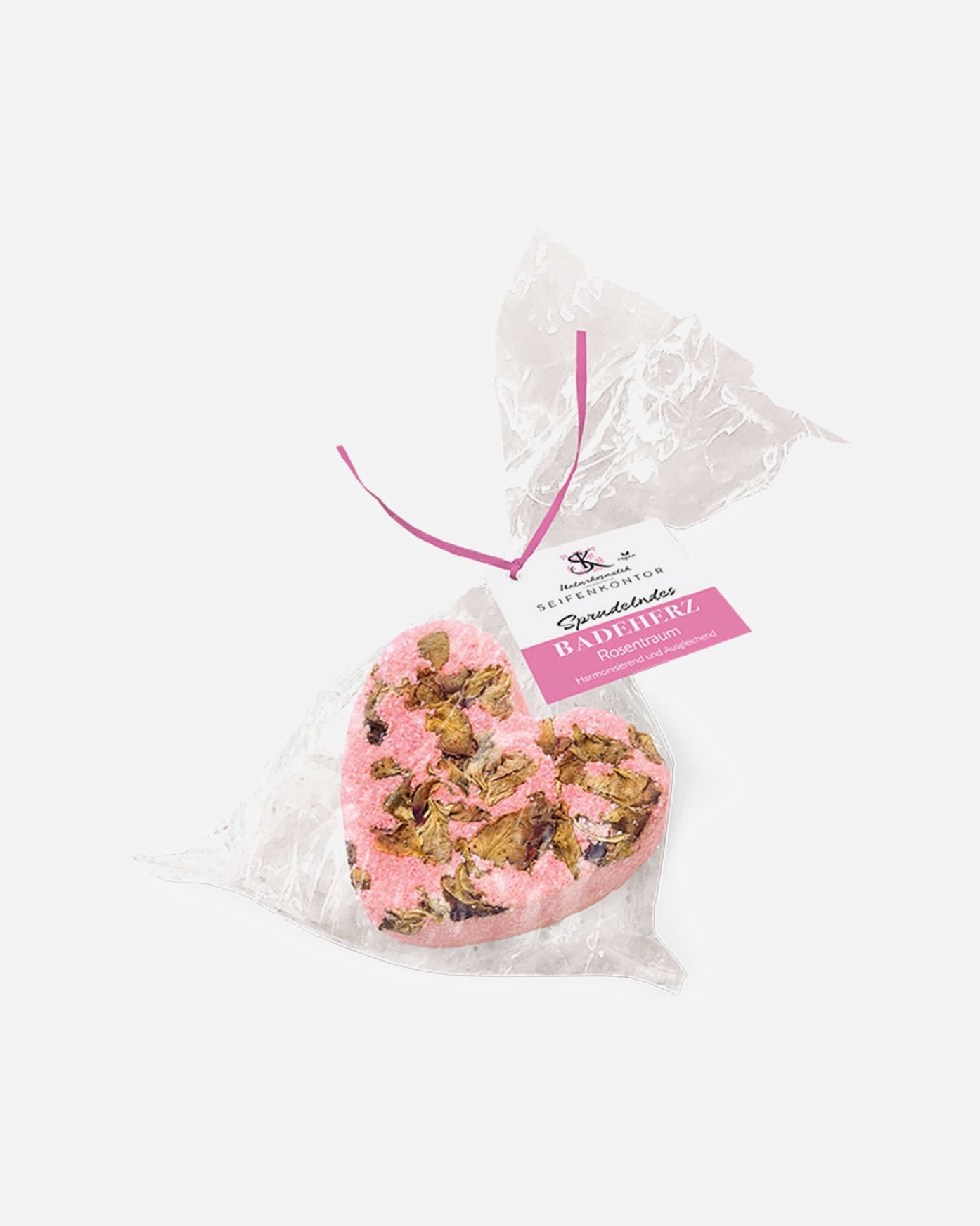Badezusatz für Unisex Seifenkontor Default Brand Line Badebombe Badebombe, Rosentraum