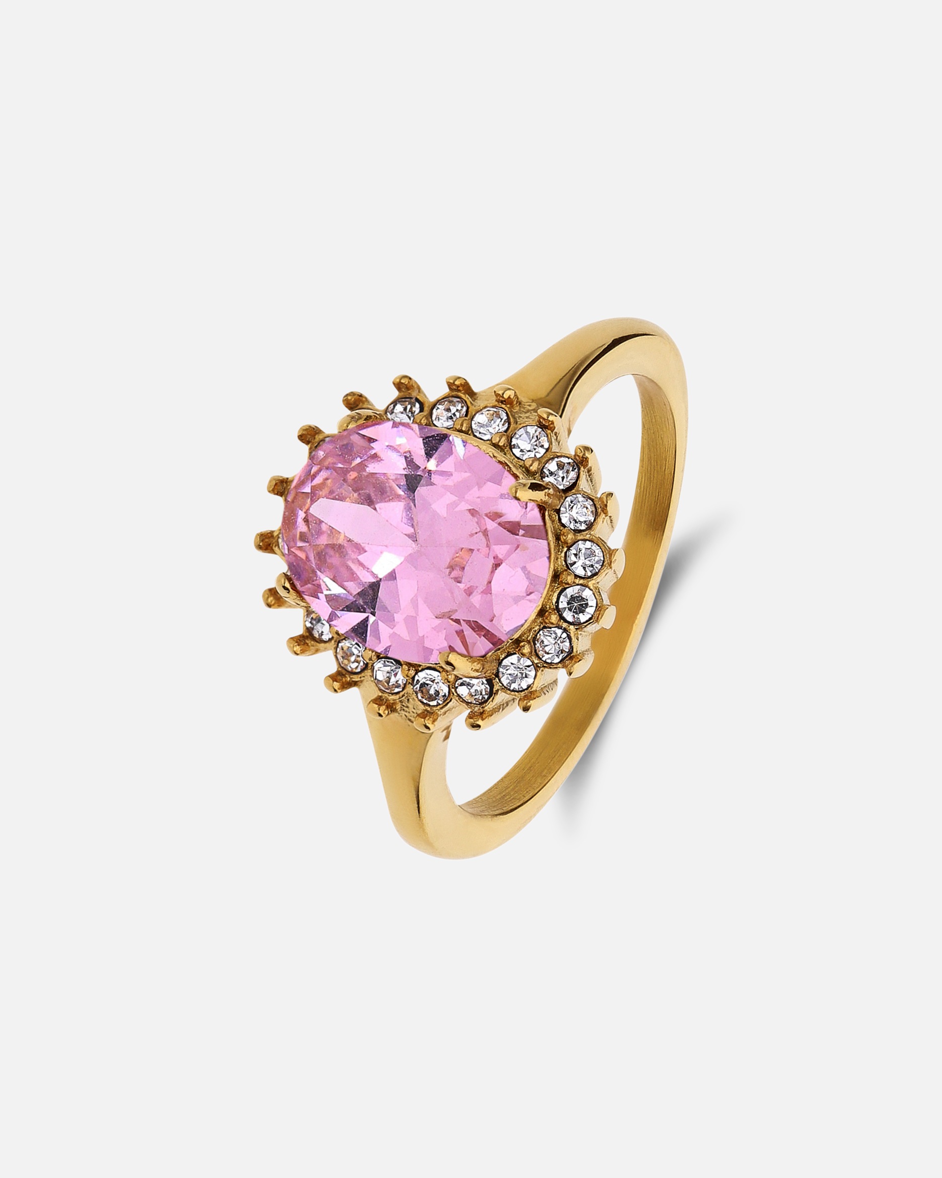 Ring für Weiblich Lucardi Ringe Rosa - 60mm