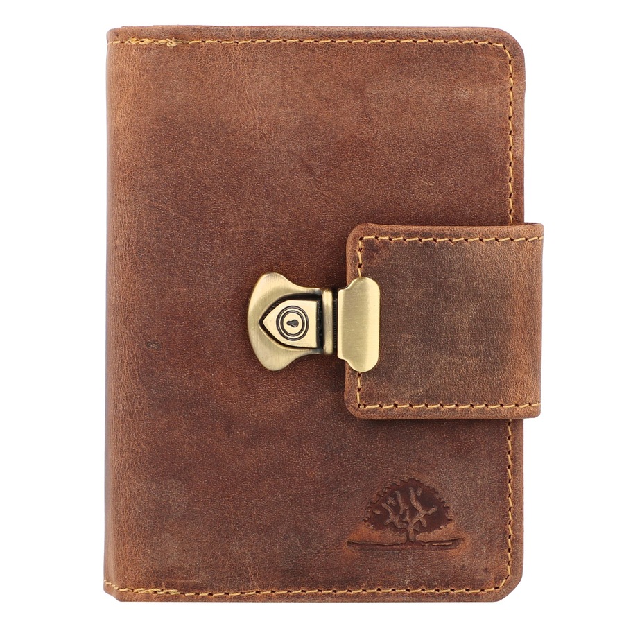 Greenburry Vintage Damengeldbörse brown Braun Herren