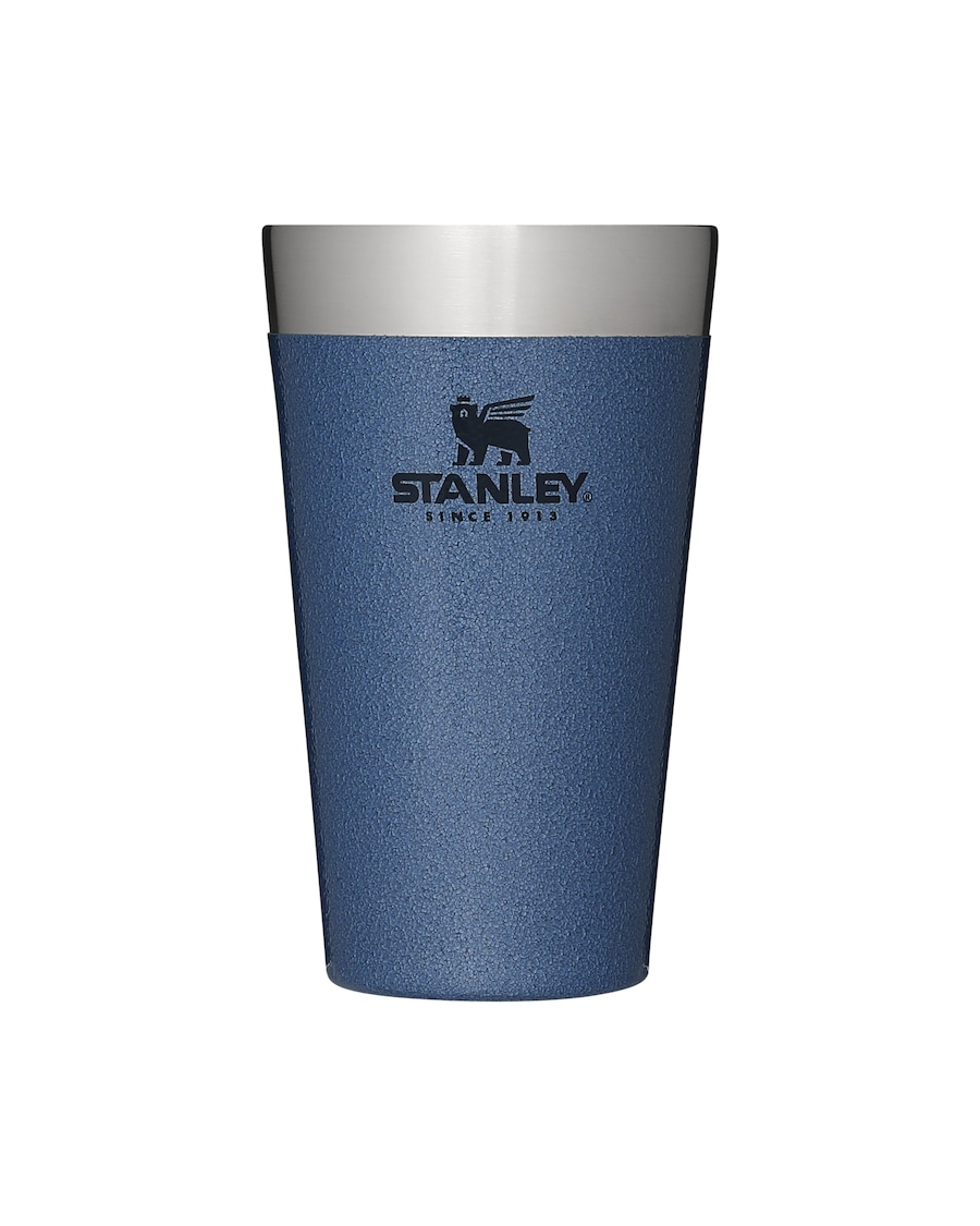 Stanley Thermobecher - 0,47L STACKING TUMBLER Hammertone Lake Grau