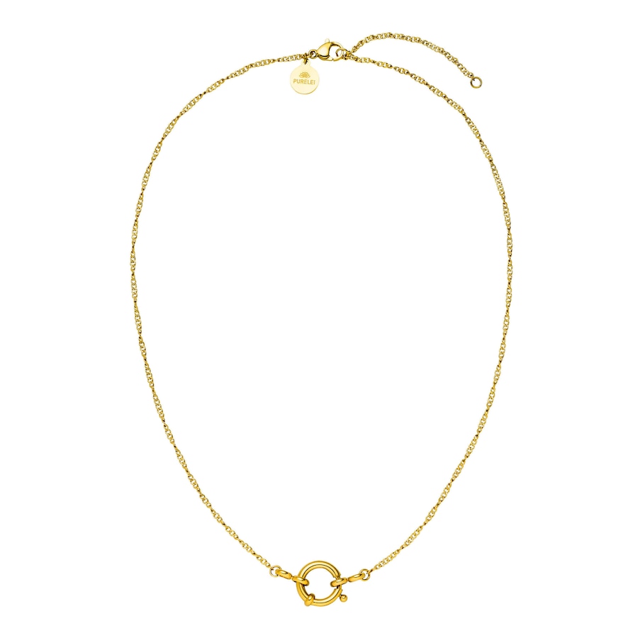 Purelei Lokahi Charm Charm-Kette 100% Edelstahl Gold Damen
