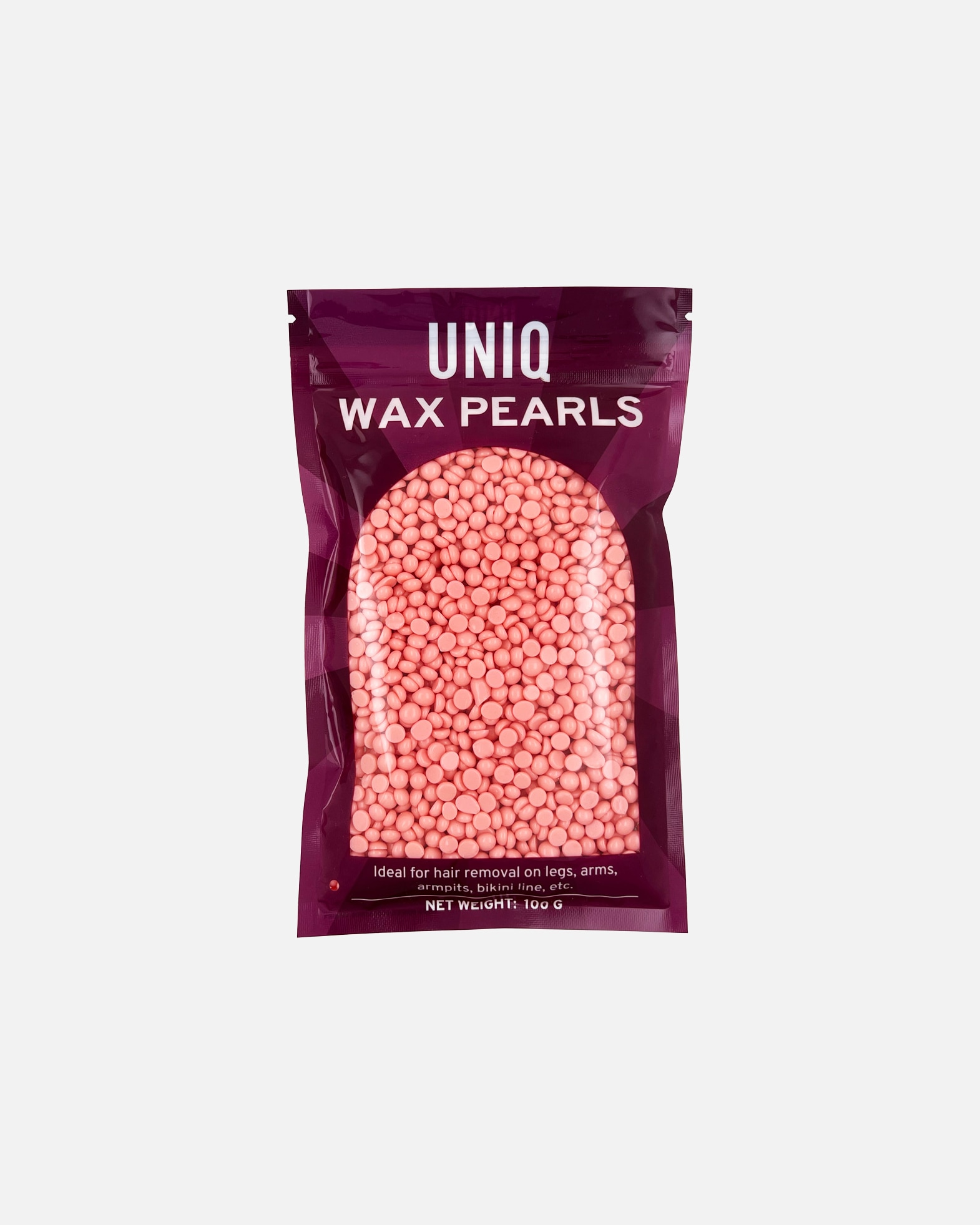 Enthaarungsmittel für Weiblich UNIQ Wax Pearls 100g Rose