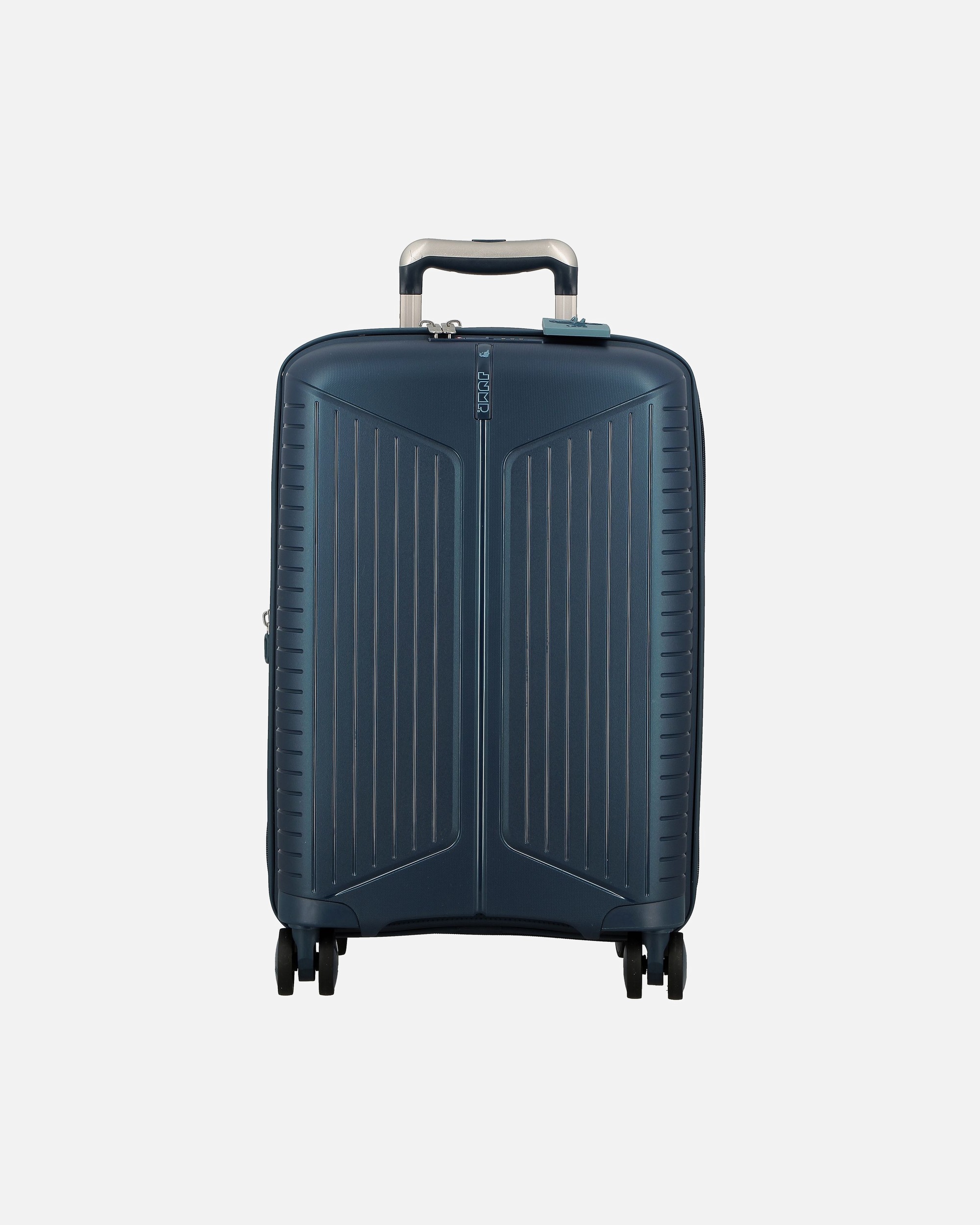 Handgepäckkoffer für Männlich Jump Evae 4 Rollen Kabinentrolley 55 cm marine
