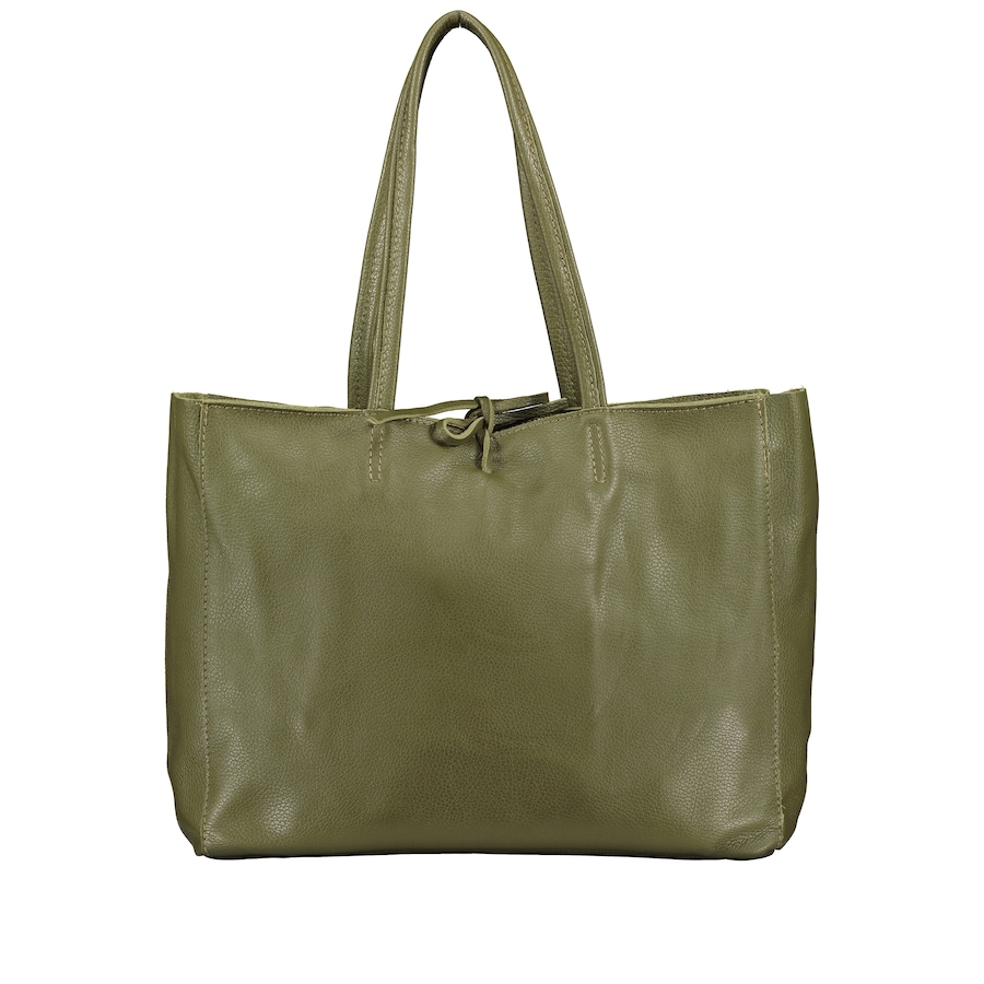 Hausfelder Manufaktur Shopper Dollaro Oliv Damen