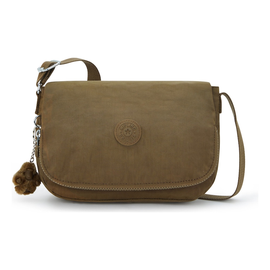 Kipling Basic Umhängetasche smooth khaki Braun Damen