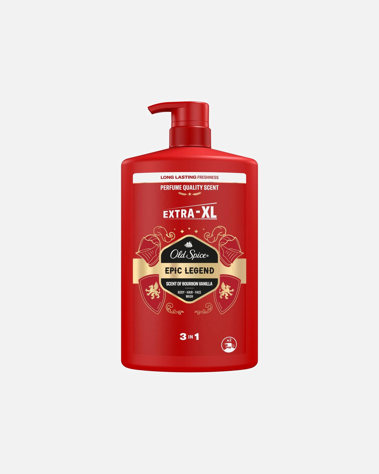 Duschgel für Unisex Old Spice 3-in-1 Epic Legend 1x1l