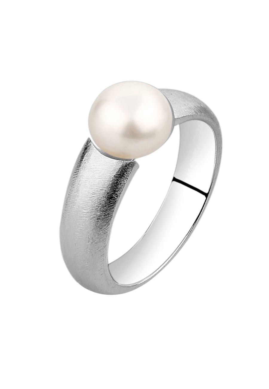 Nenalina Süßwasserzuchtperle Klassik 925 Silber 58 Damen
