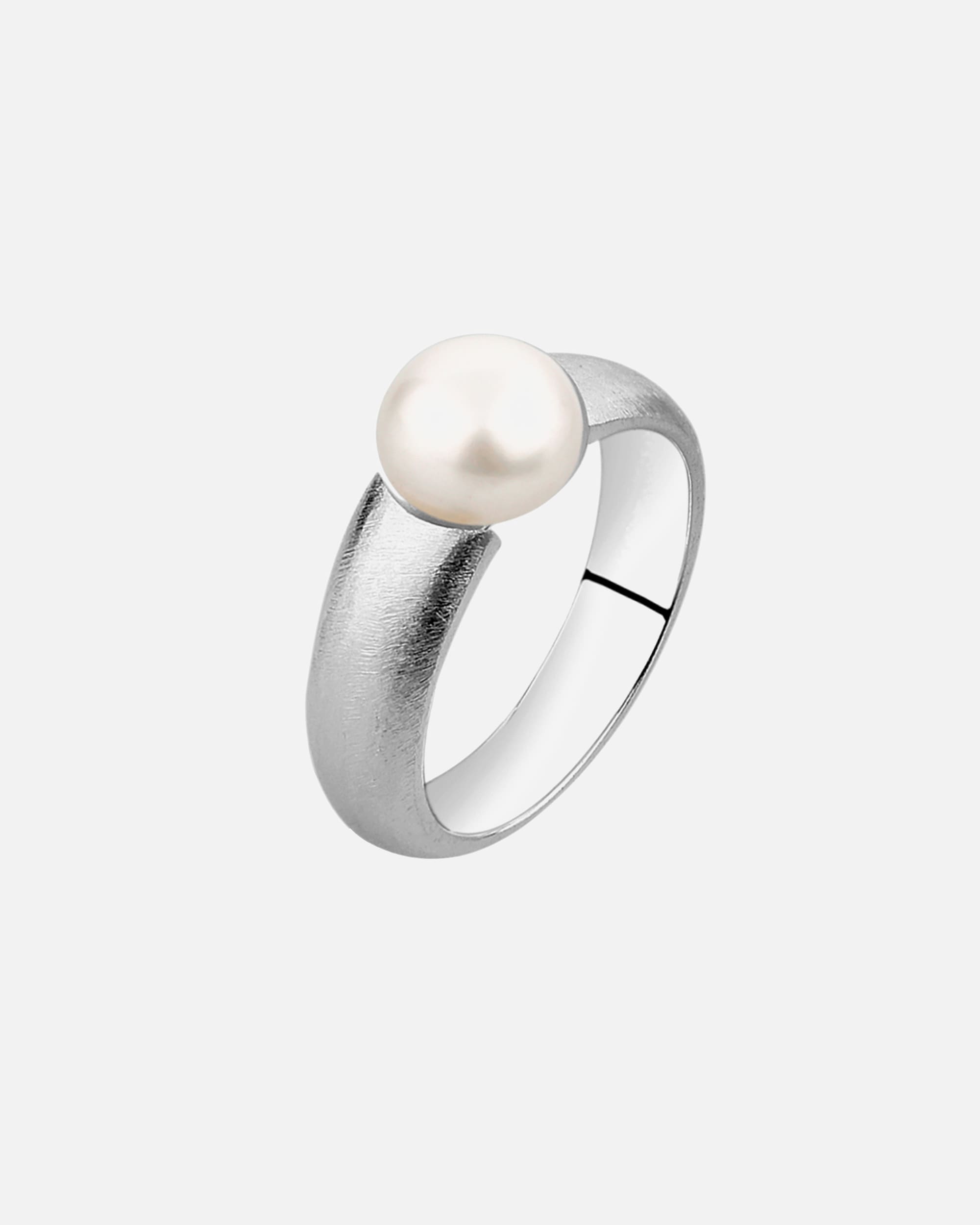 Ring für Weiblich Nenalina Süßwasserzuchtperle Klassik 925 Silber 54
