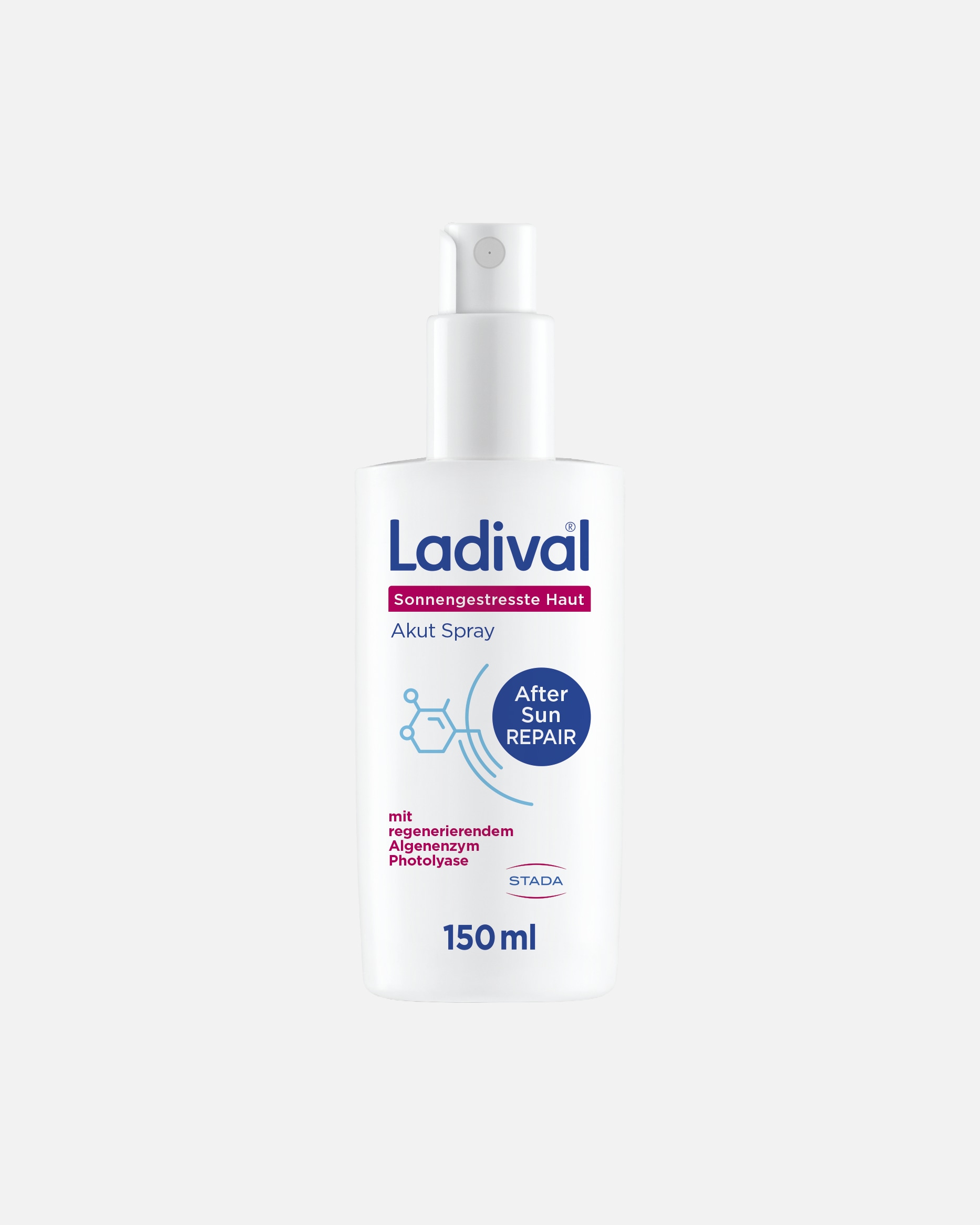 After Sun Body für Unisex Ladival sonnengestresste Haut Akut Spray 150 ml