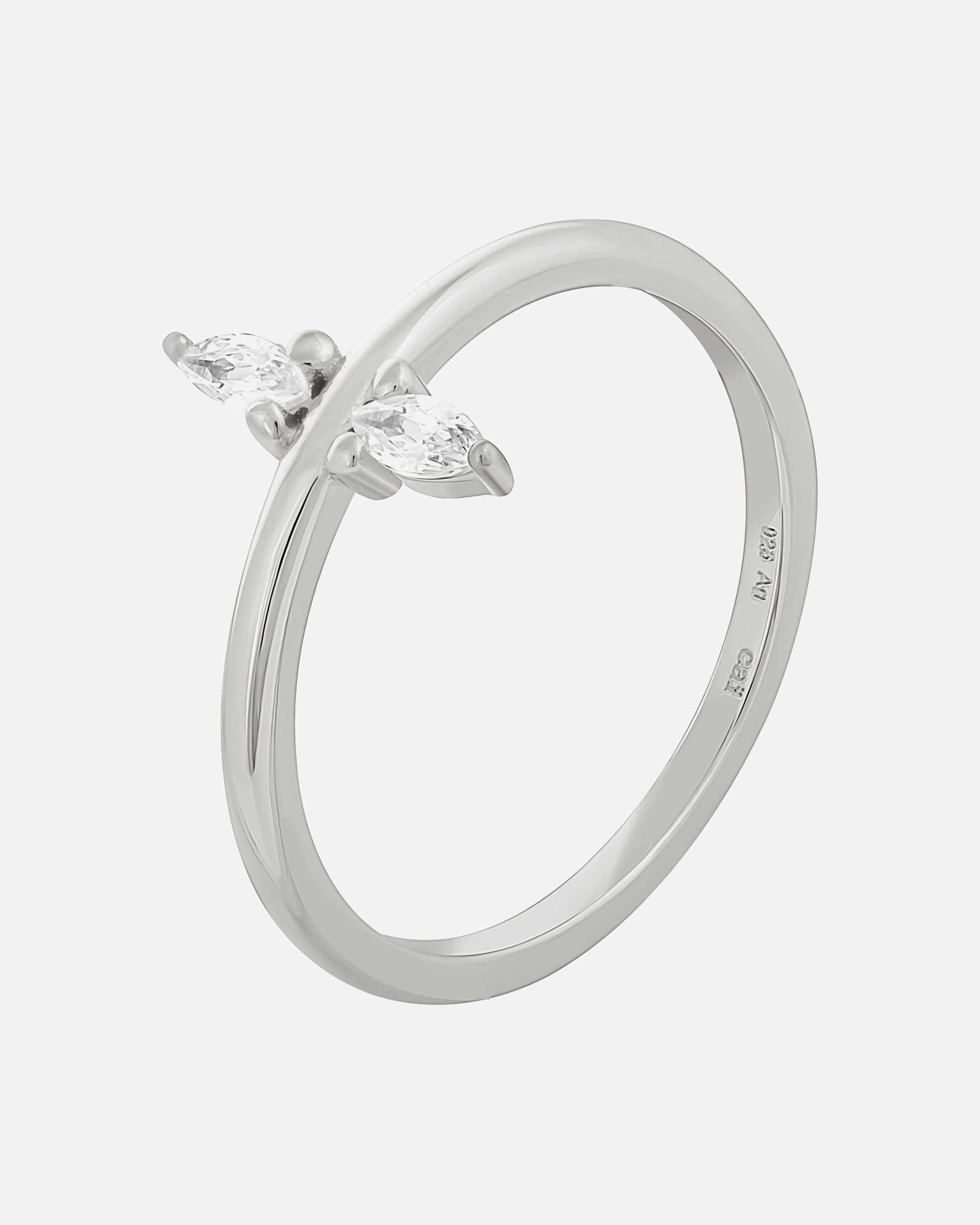 Ring für Weiblich caï Damenring 925er Silber 60