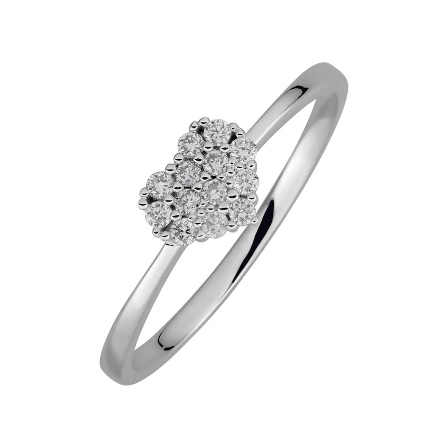 Lyomi Ring 585/- Gold Diamant Lab Grown weiß 0,15ct. 050 (15,9) Damen