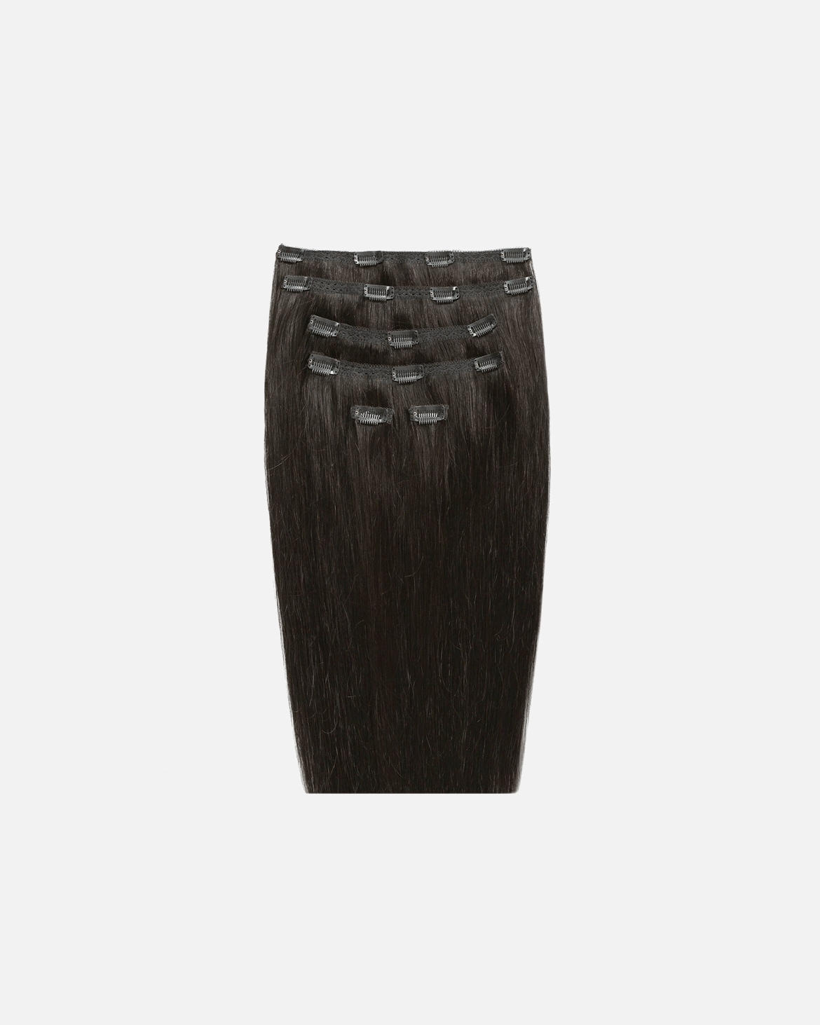 Extensions für Unisex Gold24 Gold24 Clip-in Extensions #4 Braun - 60 cm #2 Dunkelbraun - 50 cm