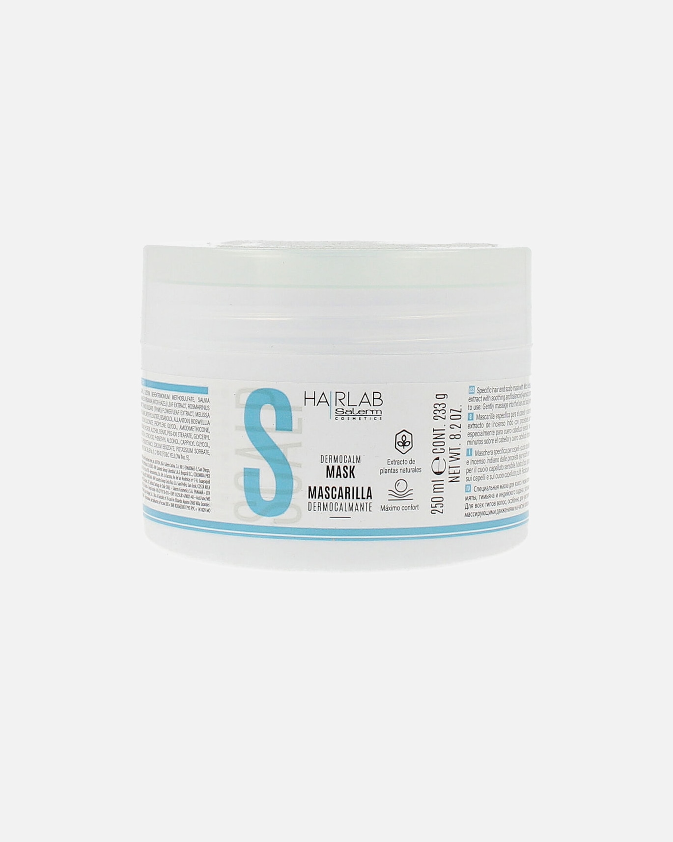 Haarmaske für Unisex Salerm DERMOCALM-Therapie 250 ml