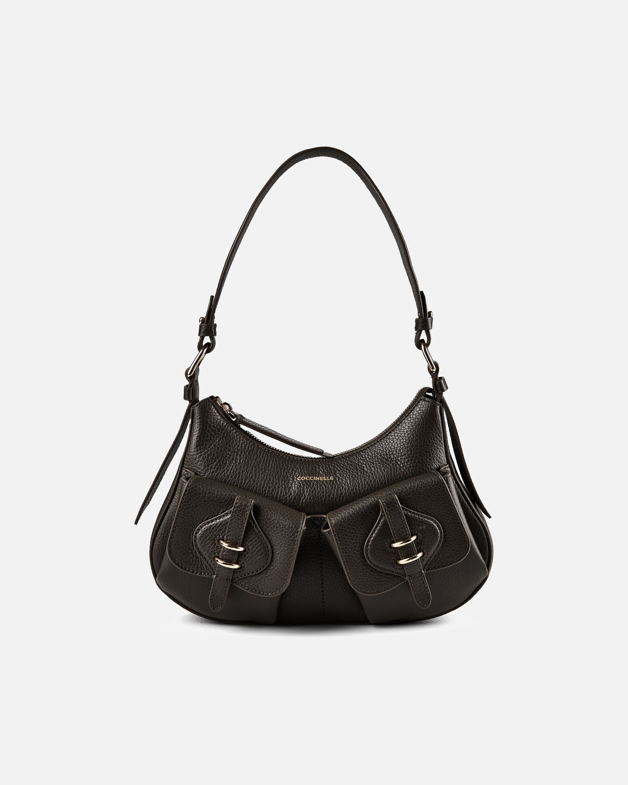 Tasche für Weiblich Coccinelle Mavery Schultertasche fango